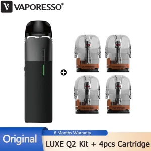Original Vapor esso Luxe Q2 Kit 4 stücke extra Luxus Q Pod Patrone 3ml 0,6 Ohm oder 0,8 Ohm elektronische Zigarette Vapor izer