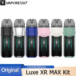 Original vapor esso luxe xr max kit 2800mah batterie 80w vape 5ml pod patrone fit gtx spule elektronische zigarette dtl vapor izer