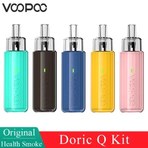Original VOOPOO Doric Q Kit 12W Vape 800mAh Batterie 2ml ITO Cartridge Side füllung Elektronische Zigarette MTL verdampfer