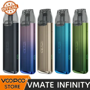 VOOPOO Vmate Unendlichkeit Edition Kit 900mAh Batterie 17W Vape Fit Vmate V2 & V.THRU Pro Pod Patrone Elektronische Zigarette Verdampfer